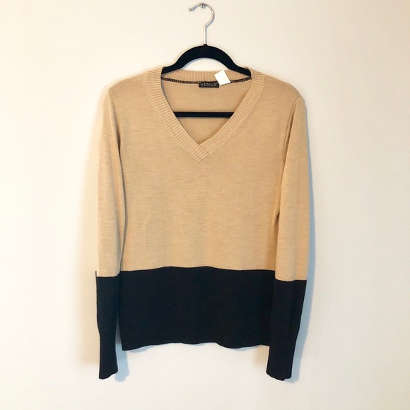 🖤 Venus Color-Block Sweater 🖤 - Picture 1 of 5